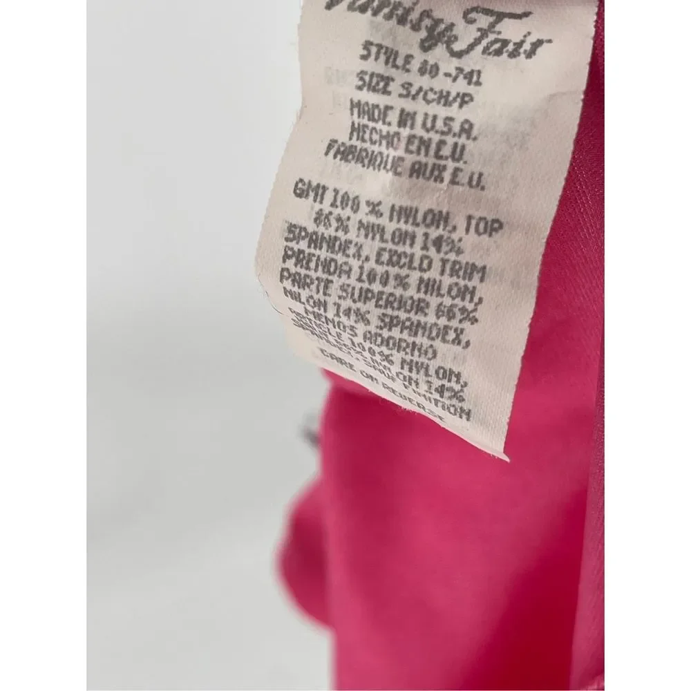 Vintage Vanity‎ Fair Slip Dress Nightgown Women's Size Small Pink Long